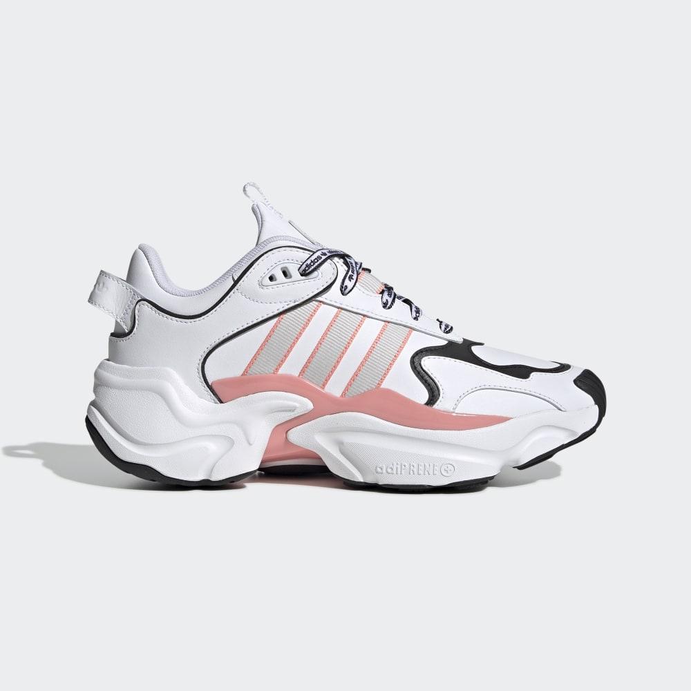 Adidas Women's Magmur Originals Shoes White/Grey/Pink Ireland EG5435